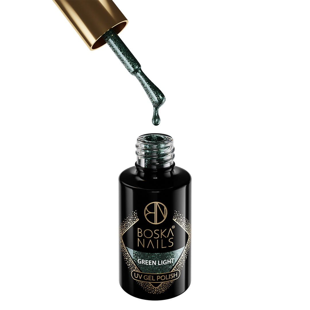 Boska Nails Lakier Hybrydowy Special Time Green Light No 446 6ml