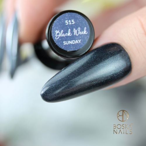 Boska Nails Lakier Hybrydowy Black Week Sunday No 515 6ml