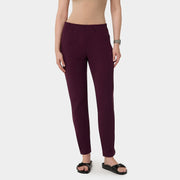Vena Spodnie Medyczne Damskie - Burgundy
