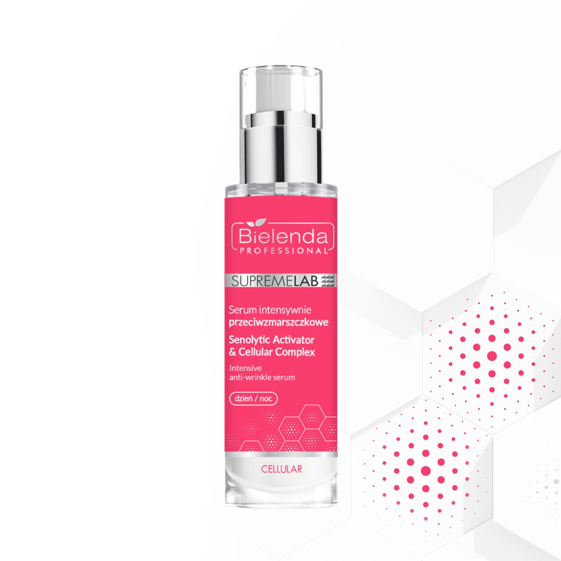 Bielenda Cellular Serum Intensywnie Przeciwzmarszczkowe Senolytic Activator & Cellular Complex 30ml