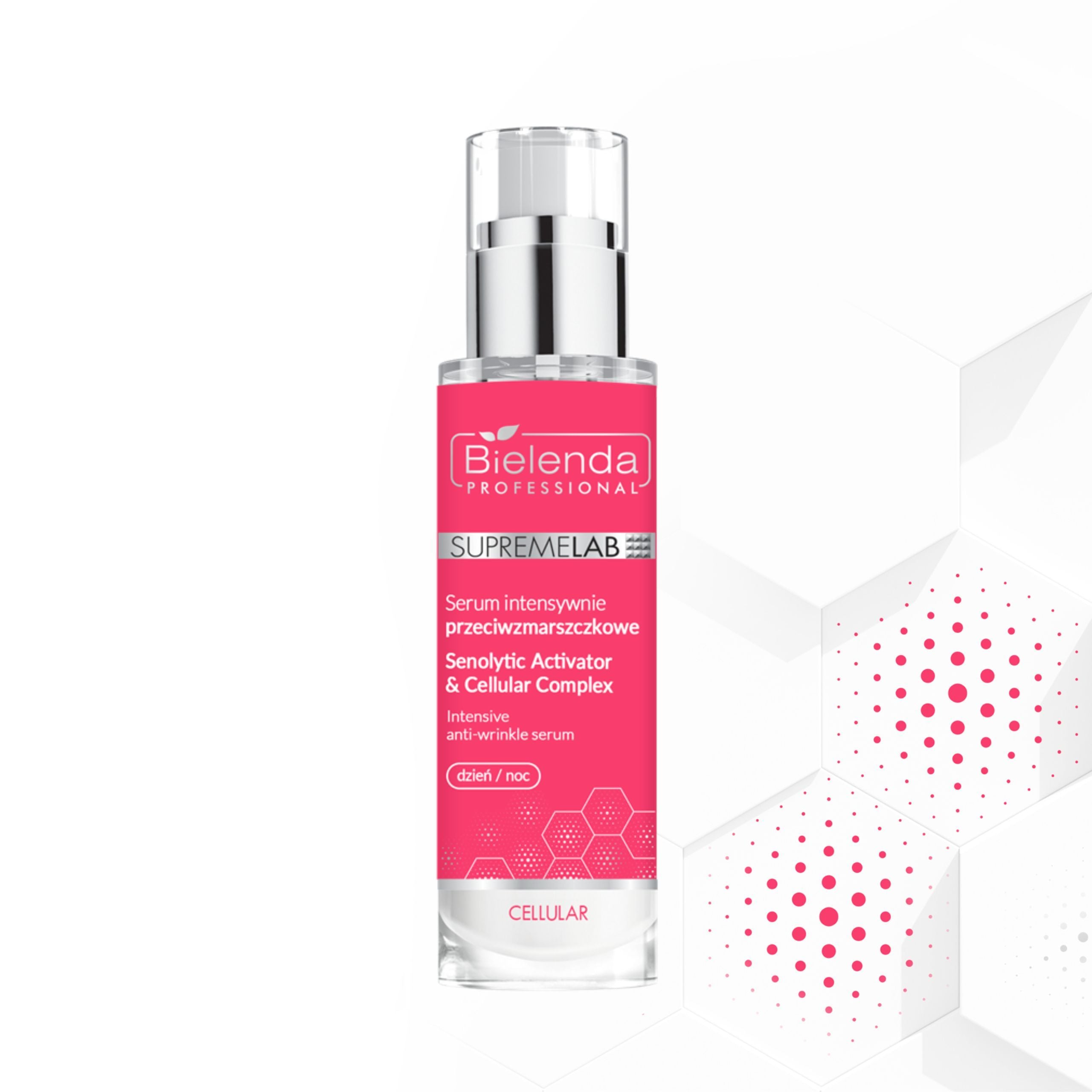 Bielenda Cellular Serum Intensywnie Przeciwzmarszczkowe Senolytic Activator & Cellular Complex 30ml