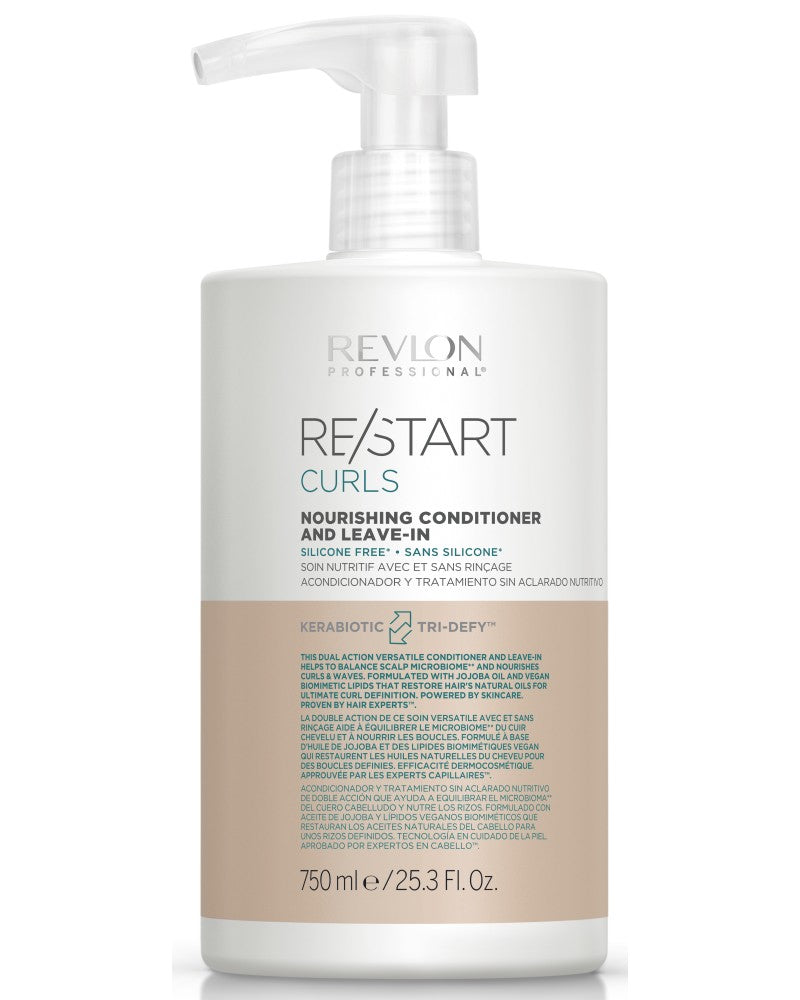 Revlon Revlon Restart Curls Odżywka O Podwójnym Działaniu Do Włosów Kręconych 750ml