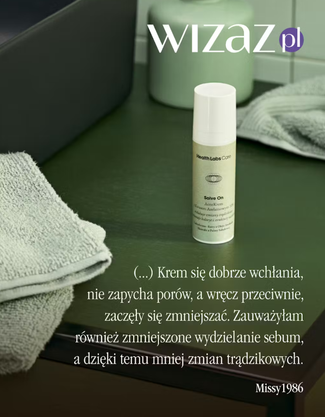 Health Labs Care Solve On Acnekrem Z Kwasem Azelainowym 10% 30ml