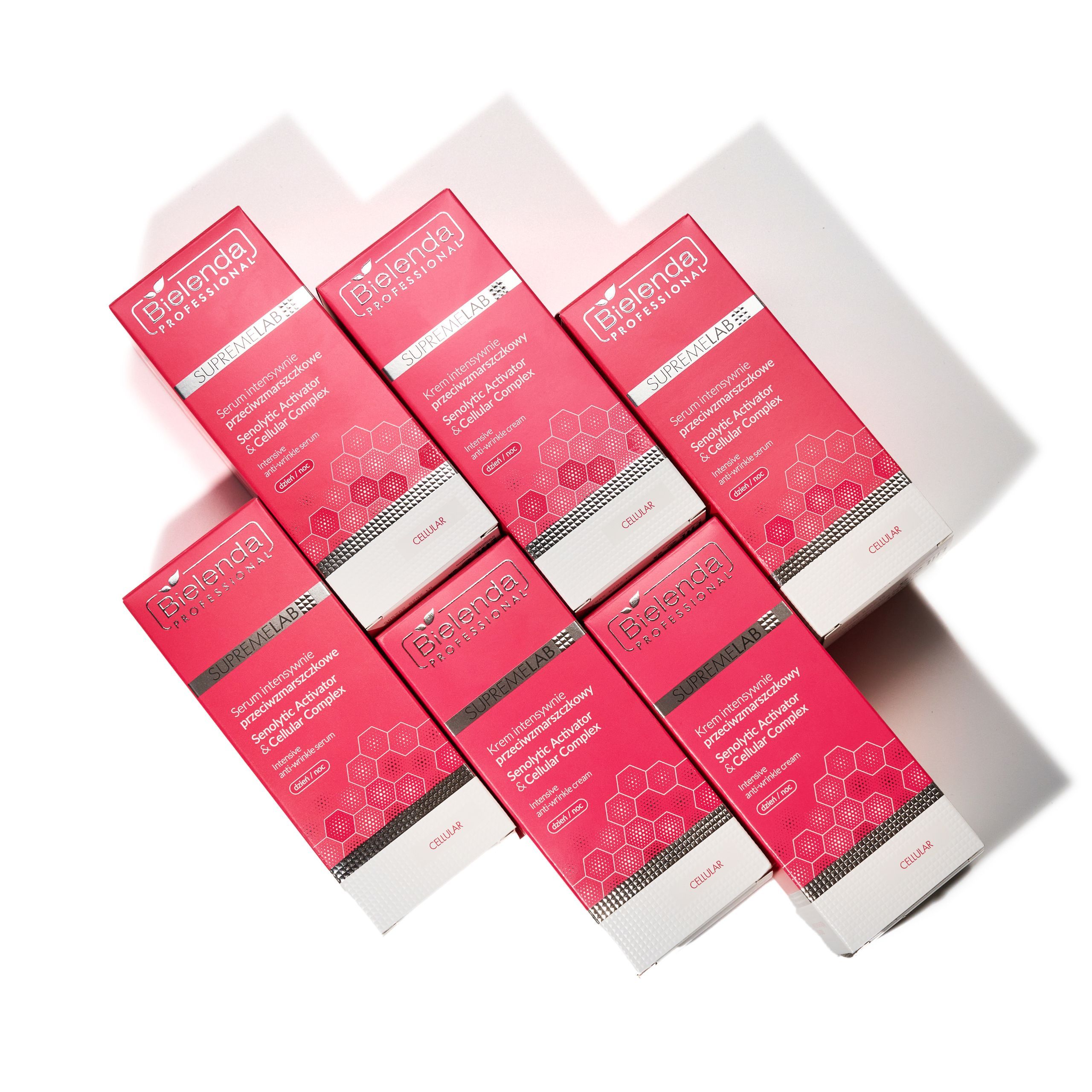 Bielenda Cellular Serum Intensywnie Przeciwzmarszczkowe Senolytic Activator & Cellular Complex 30ml