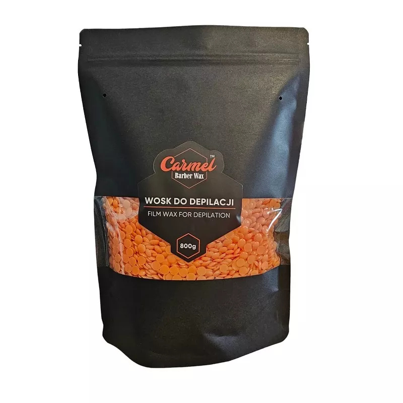 Carmel Barber Wax Wosk Do Depilacji 800g