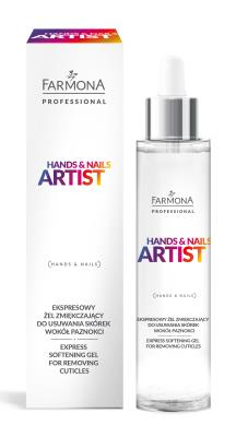 Farmona Hands & Nails Artist Ekspresowy Żel Zmiękczający Do Usuwania Skórek Wokół Paznokci 50 Ml
