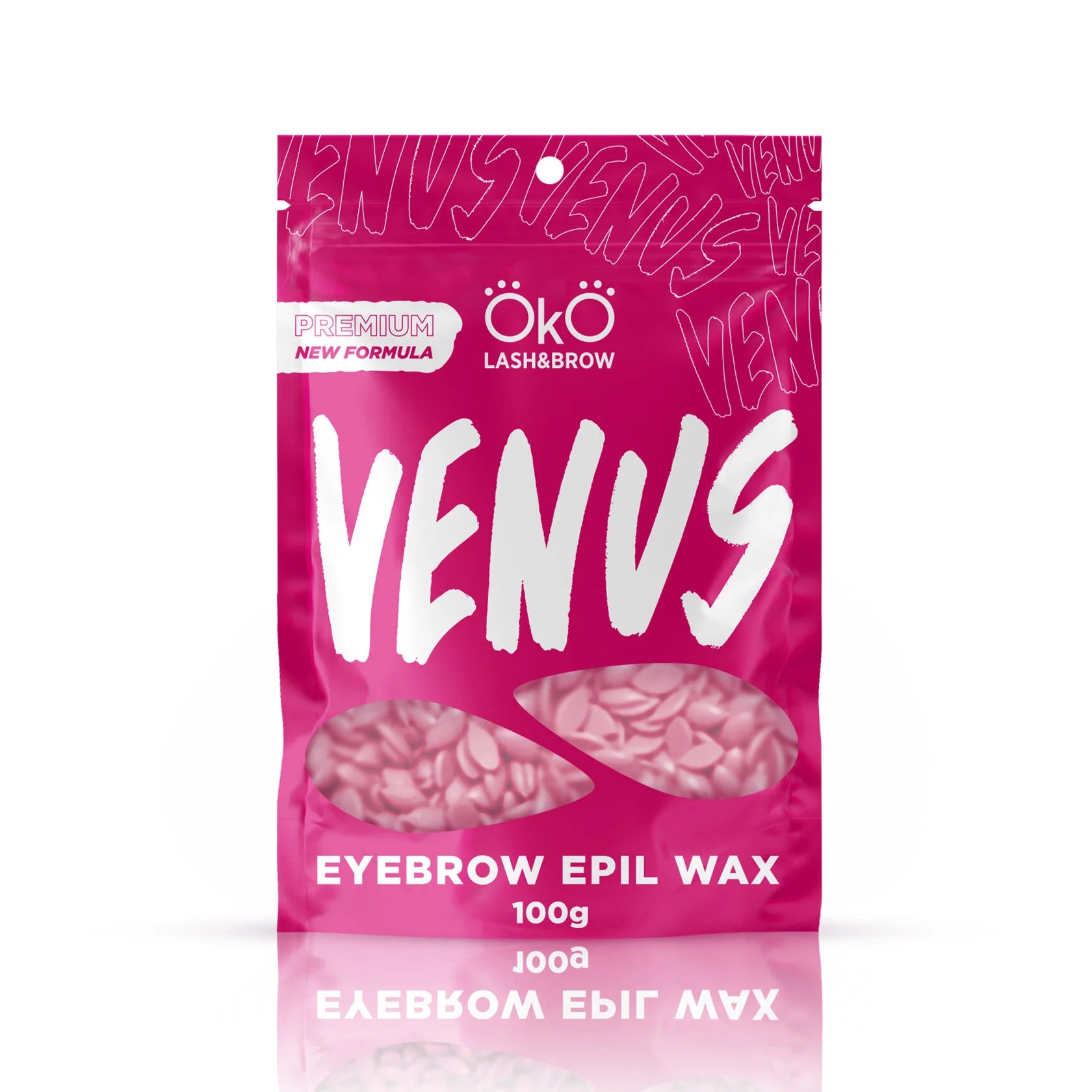 OKO Lash&Brow Eyebrow Epil Wax Venus (Pink) Wosk Do Depilacji Twarzy 100g