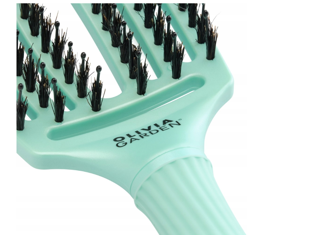 Olivia Garden Fingerbrush Szczotka Do Rozczesywania Arctic Lights Arktyczna Zieleń