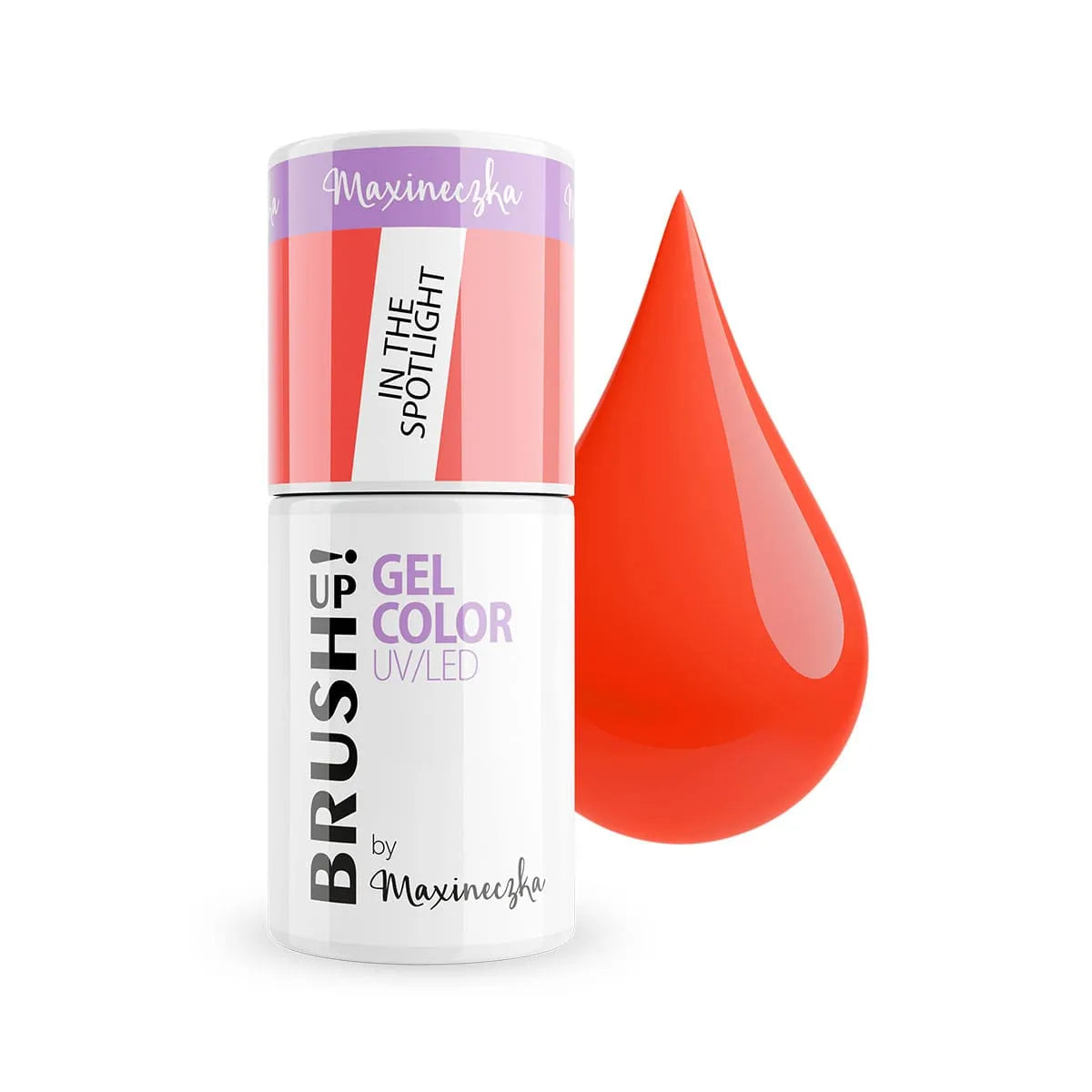 Brushup! By Maxineczka Lakier Hybrydowy Do Paznokci Color Gel UV LED In The Spotlight