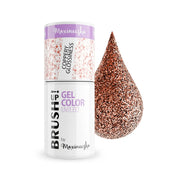 Brushup! By Maxineczka Lakier Hybrydowy Do Paznokci Color Gel UV LED Coppery Glossiness 5g