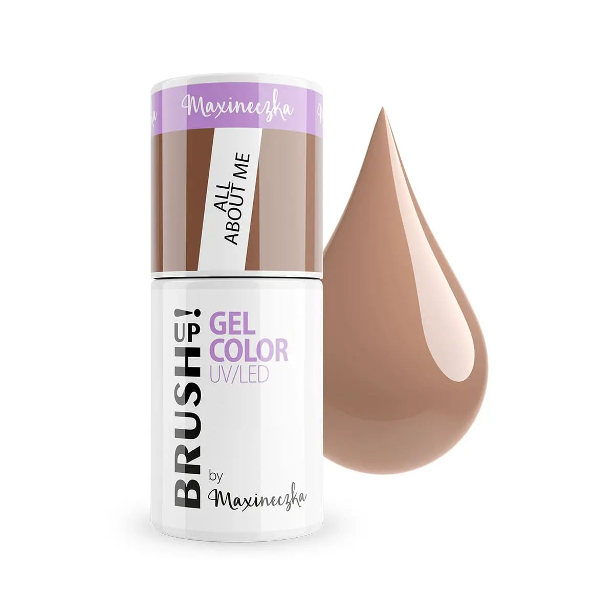 Brushup! By Maxineczka Lakier Hybrydowy Do Paznokci Color Gel UV LED All About Me 5g