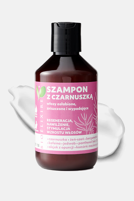 Bioelixire Bioelixire 1 Essential Regeneracyjny Szampon Z Czarnuszką (Różowy)  300ml