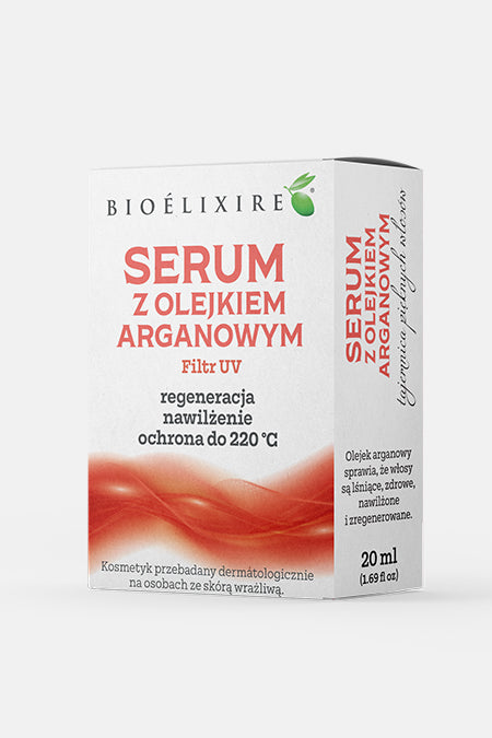 Bioelixire Serum Z Olejkiem Arganowym 20 Ml | Argan Oil Serum Filtr UV