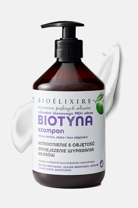 Bioelixire Szampon Wzmacniający Z Biotyną 500 Ml