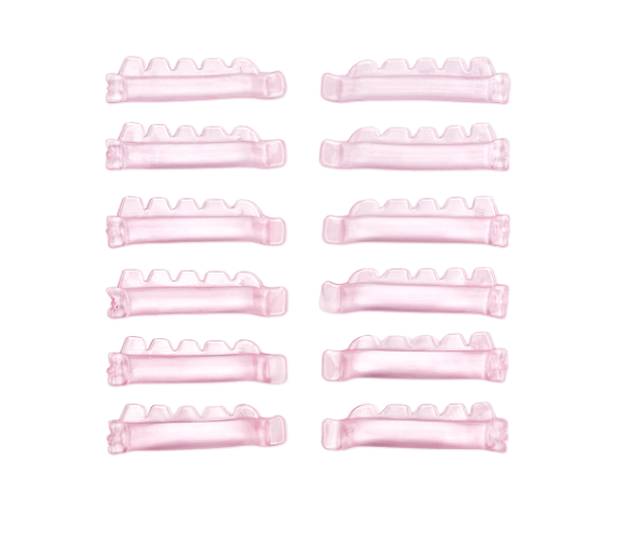 Wonder Lashes Silikonowe Wałeczki Do Liftingu Rzęs M Curl Dream Rod, 6 Par
