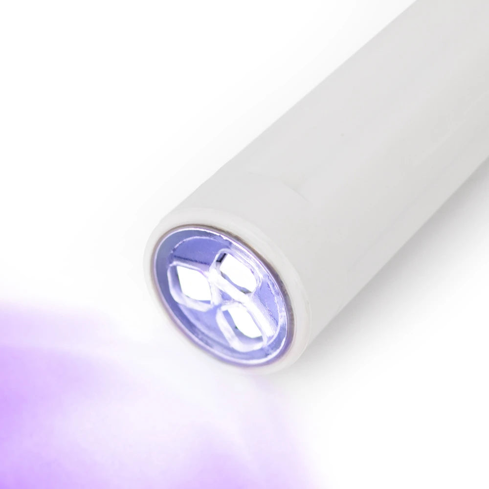 Allelac Lampa Do Paznokci UV/LED 3W Do Lakierów Hybrydowych I Żeli CS-JZD002 Biała