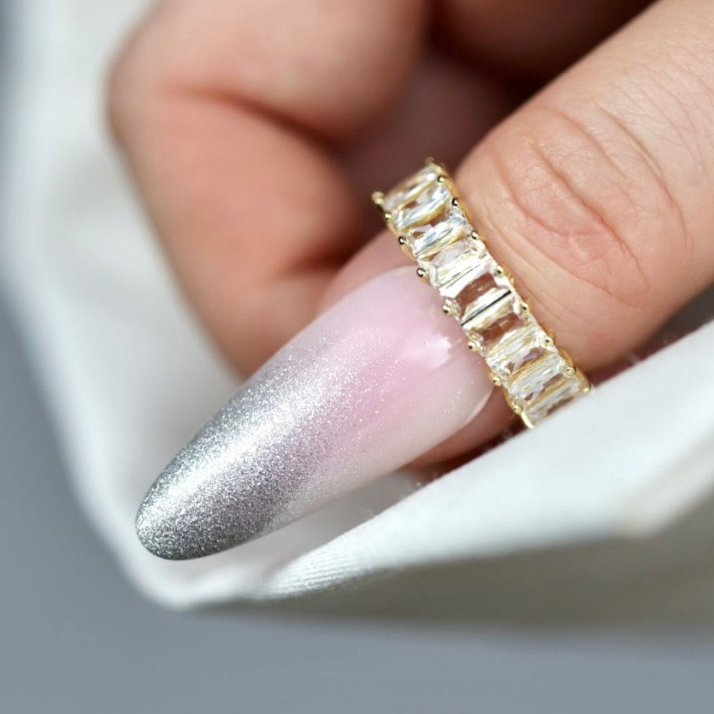 Boska Nails Żel Do Zdobień Picassini Metalic Paint Gel Silverinio 5ml