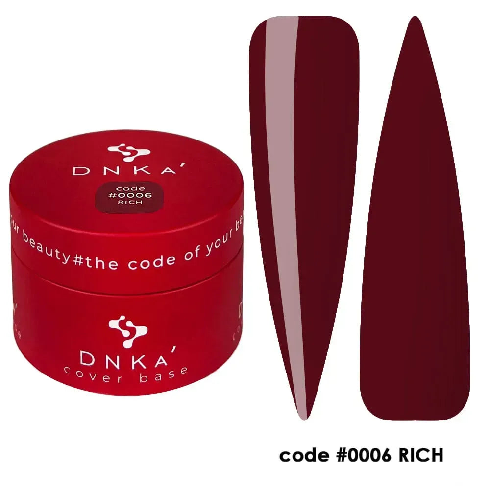 DNKa Rubber Base French Cover #0006 Rich 30ml