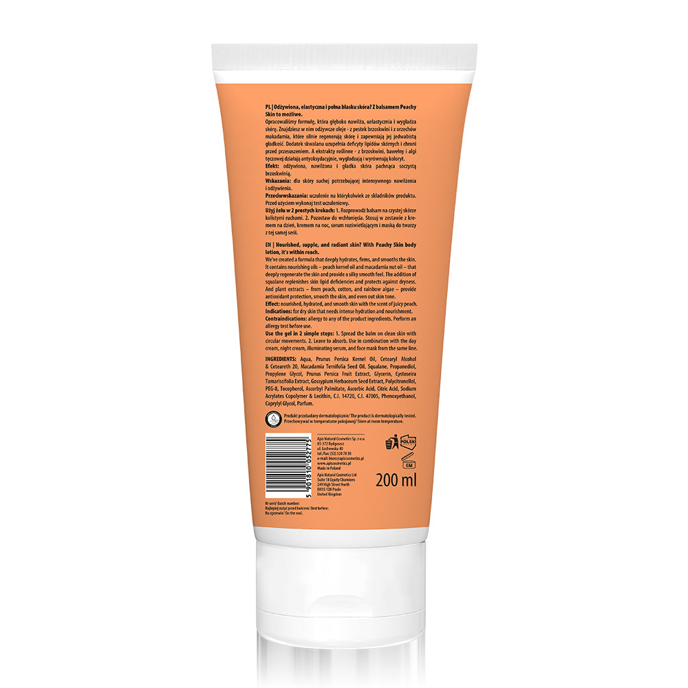 Apis Peachy Skin Nawilżający Balsam Do Ciała / 200 Ml