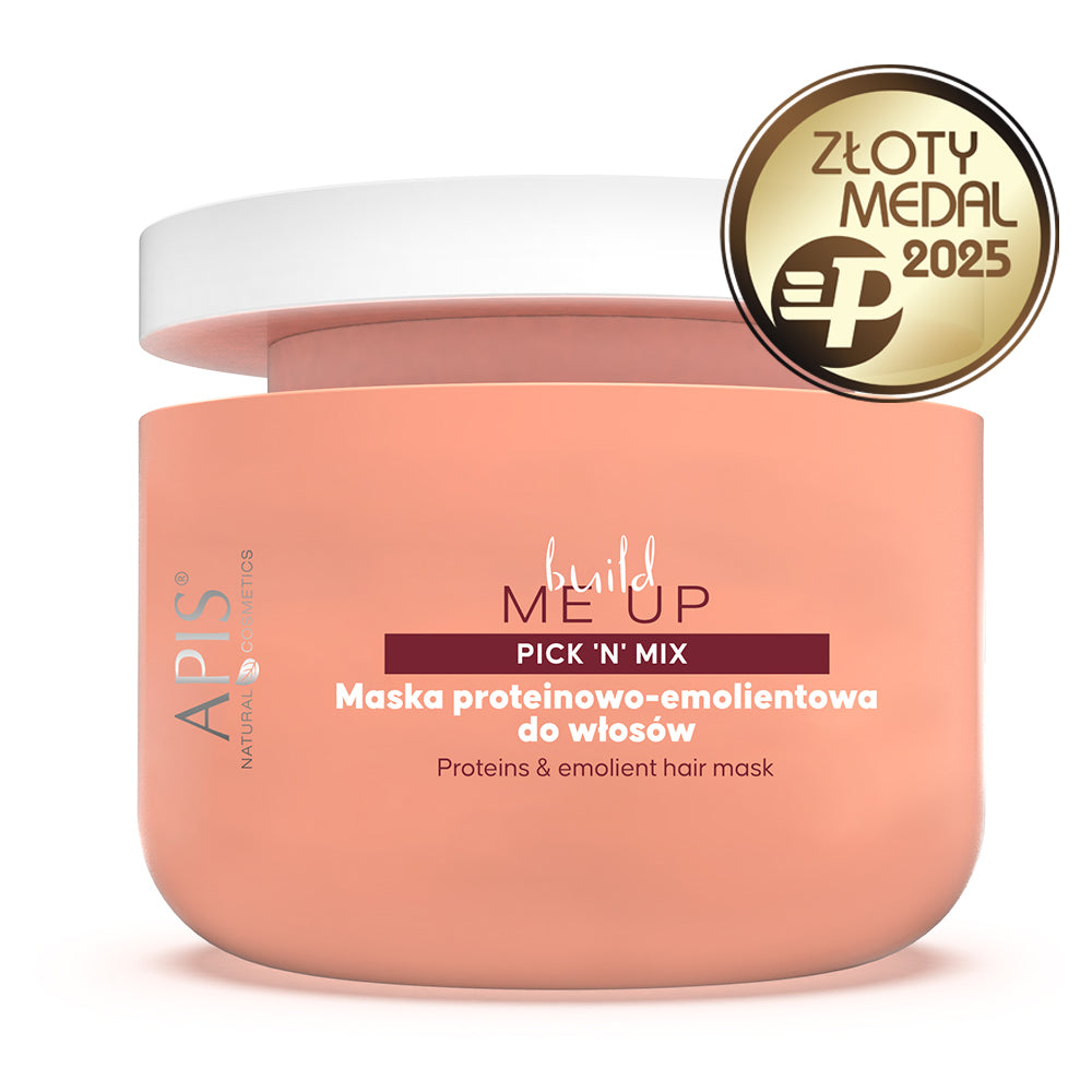 Apis Pick'n'mix Maska Proteinowo-Emolientowa Do Włosów / 250 Ml