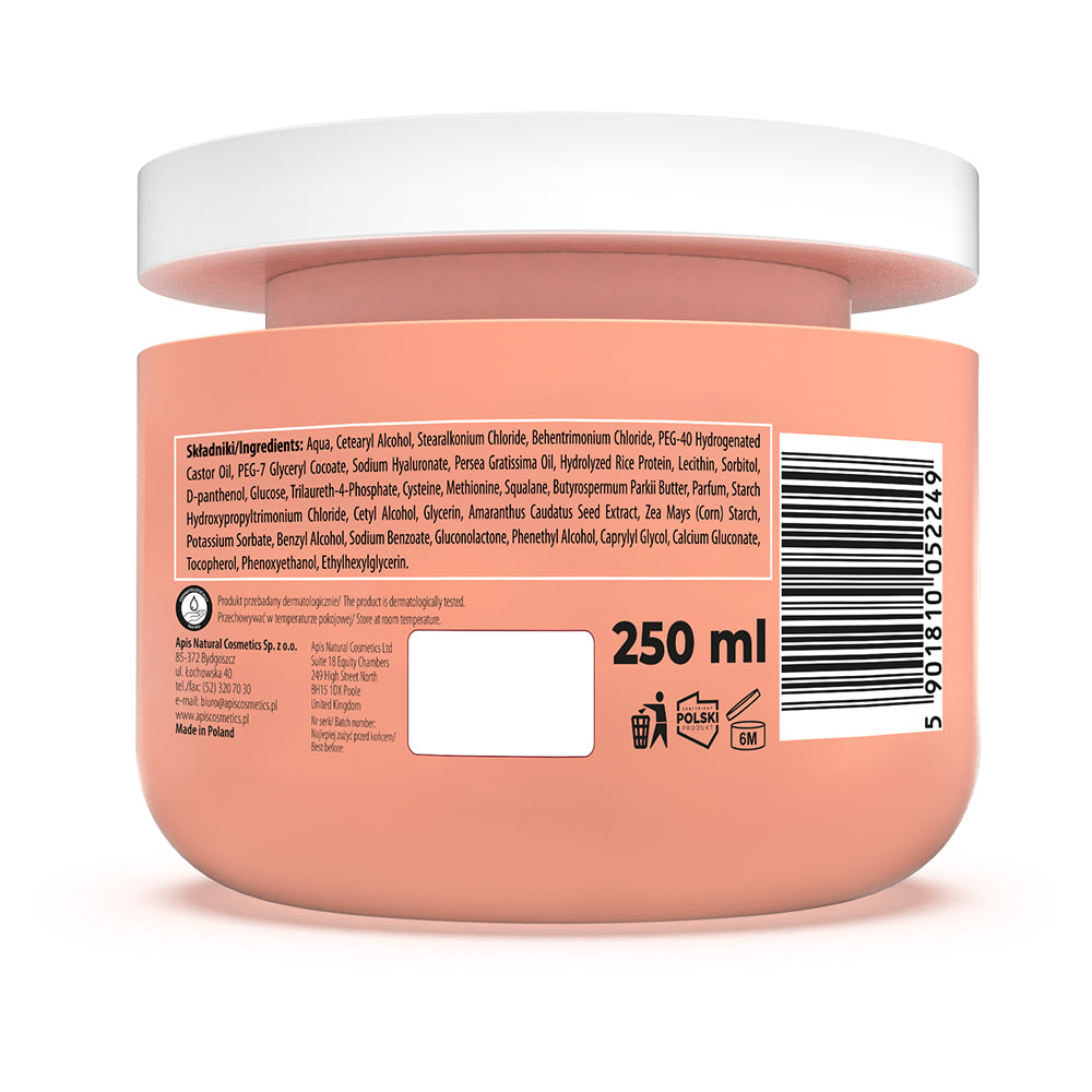 Apis Pick'n'mix Maska Proteinowo-Emolientowa Do Włosów / 250 Ml