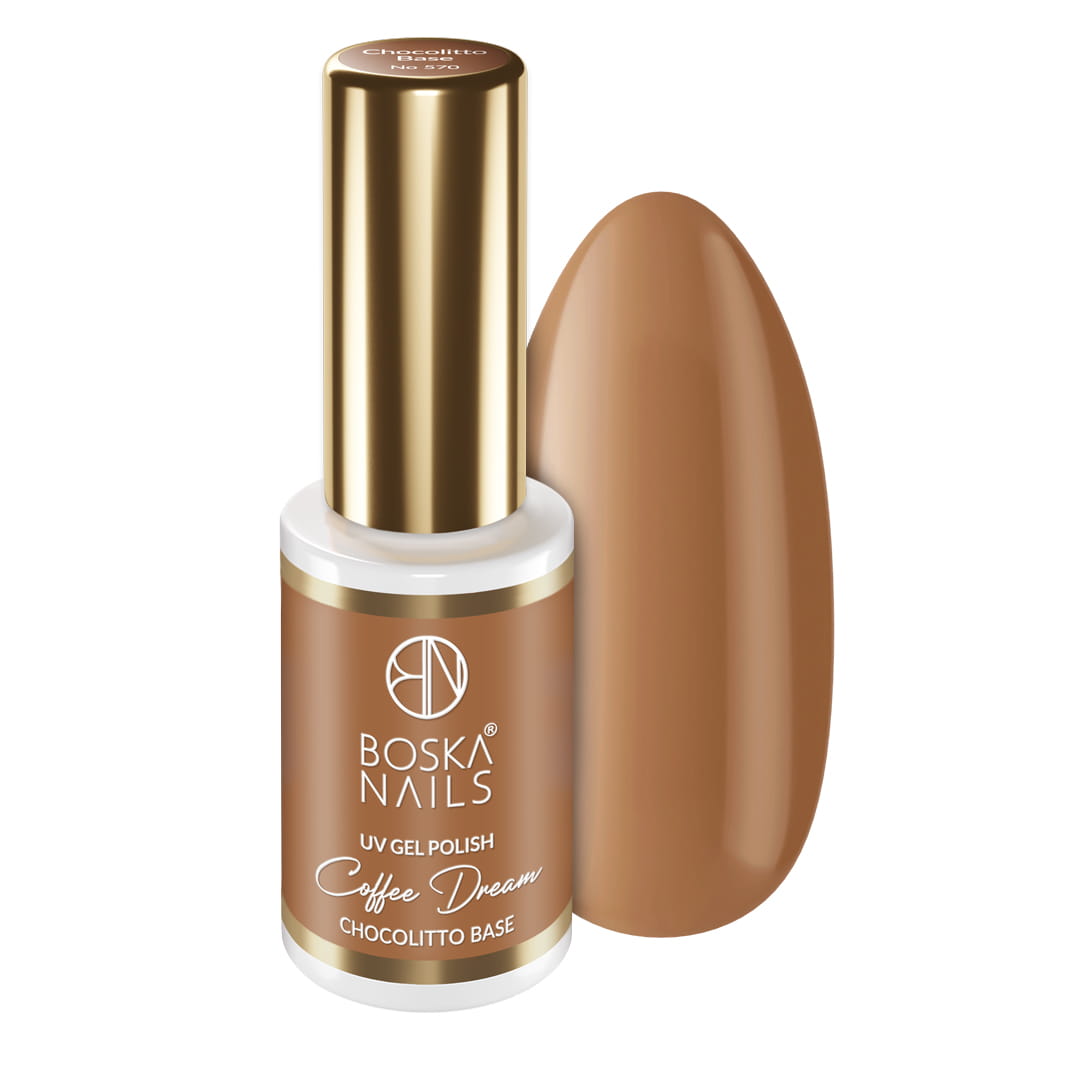 Boska Nails Boska Nails Hybrid-Nagellack Coffee Dream Chocolitto Base No 570 6ml — Inhaltsstoffe und Bewertung