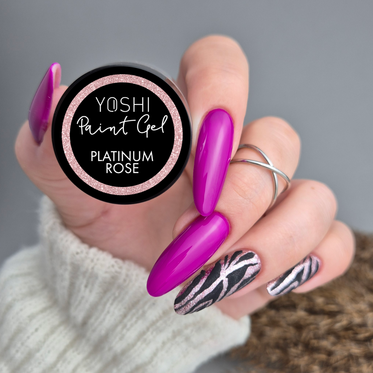 Yoshi Paint Gel UV LED Platinum Rose 5ml