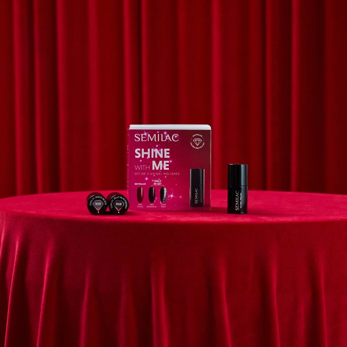 Semilac Zestaw Shine With Me Set