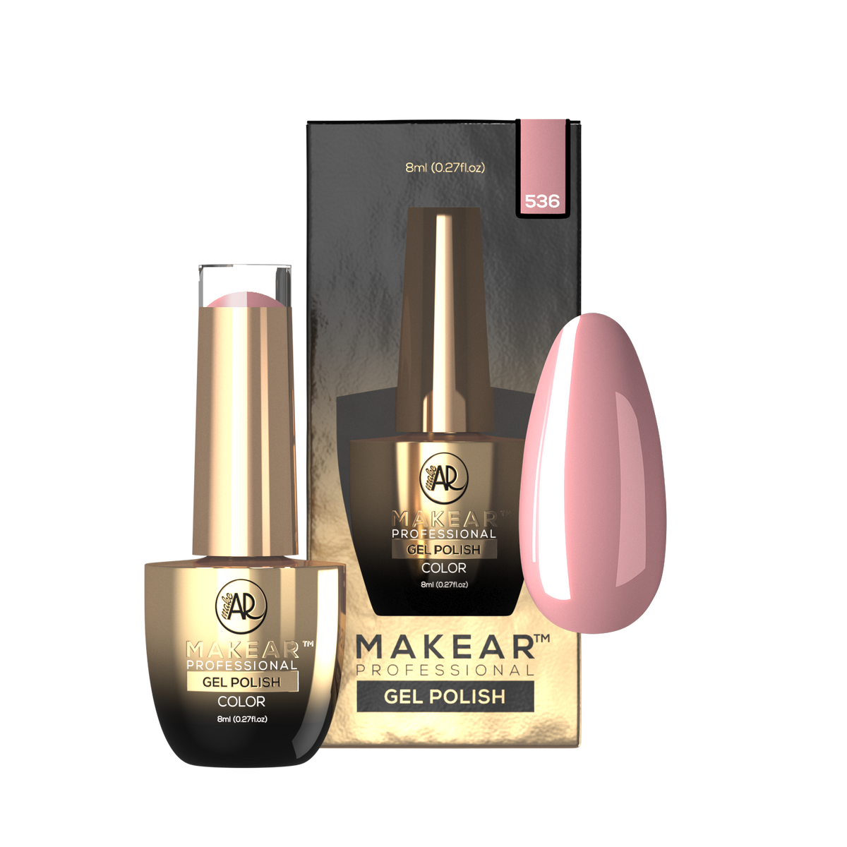 MAKEAR Makear Hybrid-Nagellack 536 Regular 8Ml — Inhaltsstoffe und Bewertung