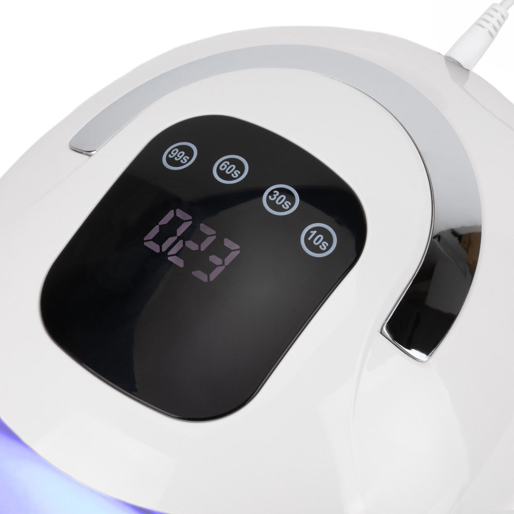 Lampa Do Paznokci UV/LED 320W Lakierów Hybrydowych Żeli I Akrylożeli Biała X19 MAX 3m Długości Kabla