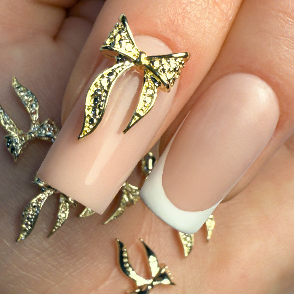 Molly Nails Ozdoby Do Paznokci Kokardki 3D Nr 2 10 Szt.
