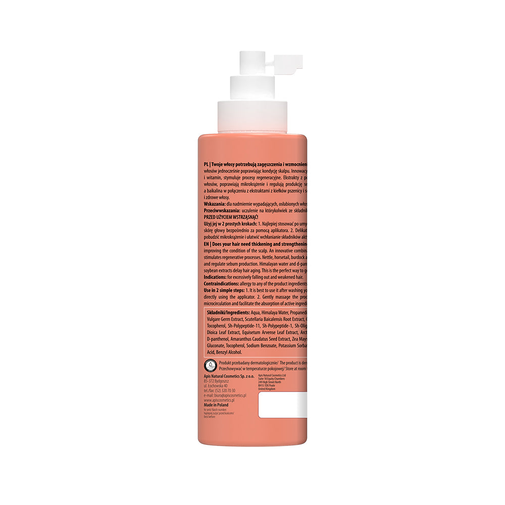 Apis PICK'N'MIX Wzmacniająca Wcierka Do Skóry Głowy / 150 Ml