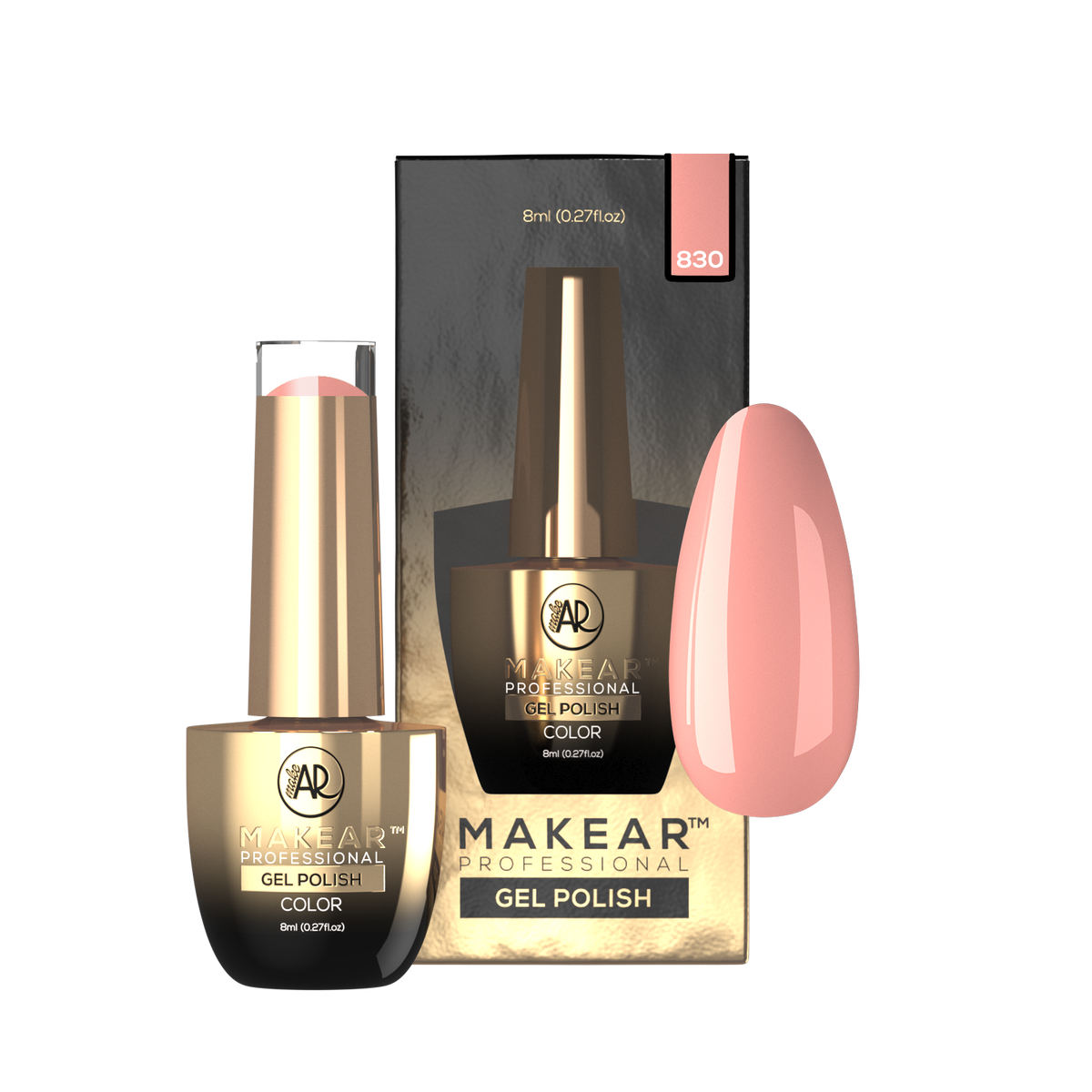 MAKEAR Makear Hybrid-Nagellack 830 Regular 8Ml — Inhaltsstoffe und Bewertung