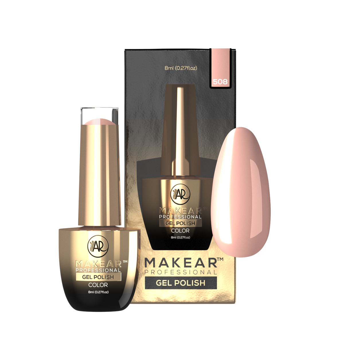 MAKEAR Makear Hybrid-Nagellack 508 Regular 8Ml — Inhaltsstoffe und Bewertung