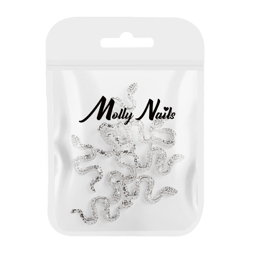 Molly Nails Ozdoby Do Paznokci Węże 3D SZ-152 10 Szt.