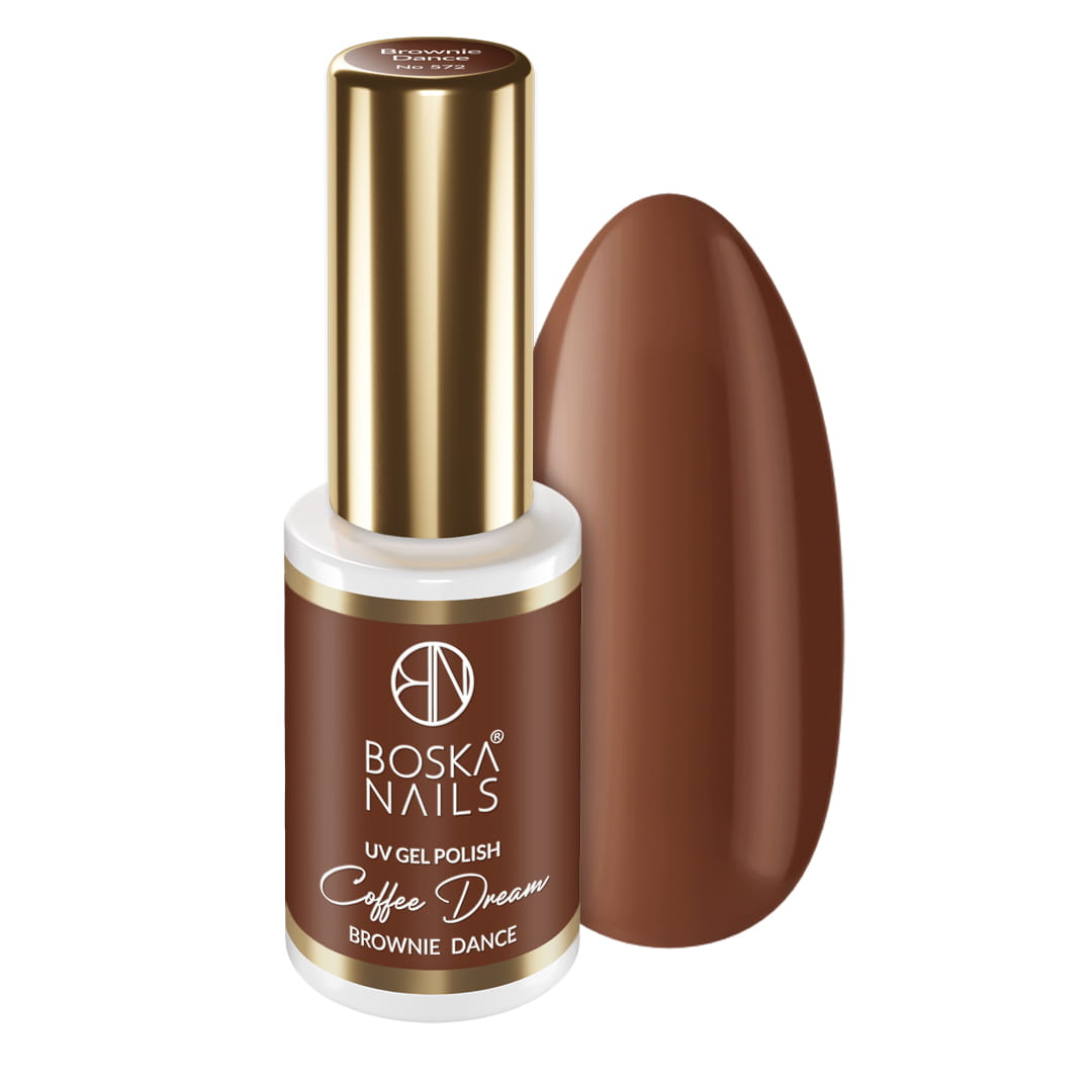 Boska Nails Boska Nails Lakier Hybrydowy Coffee Dream Brownie Dance No 572 6ml