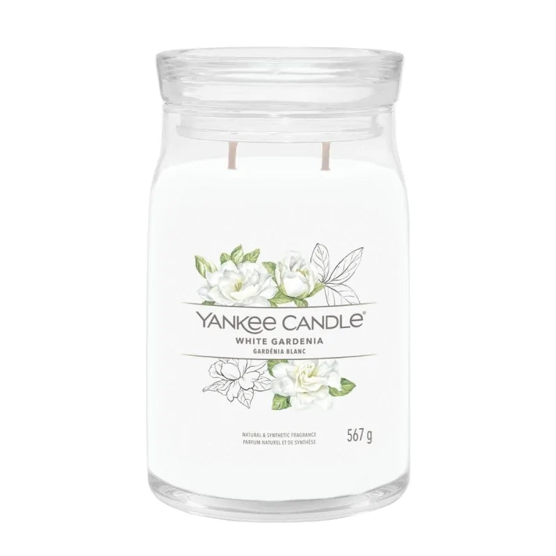 Yankee Candle Signature Świeca Zapachowa Duża White Gardenia