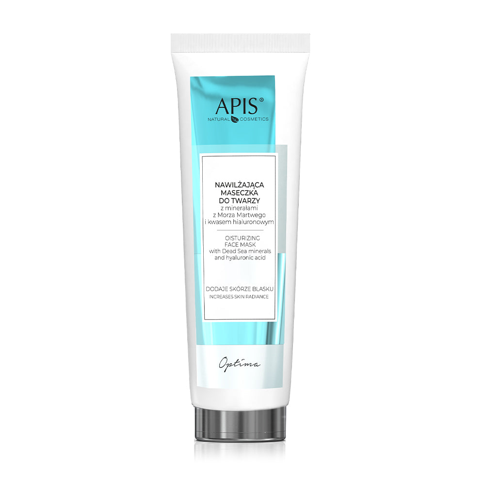 APIS Professional Apis Optima Nawilżająca Maseczka Do Twarzy Z Minerałami Z Morza Martwego I Kwasem Hialuronowym / 100 Ml