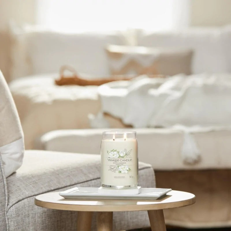 Yankee Candle Signature Świeca Zapachowa Duża White Gardenia
