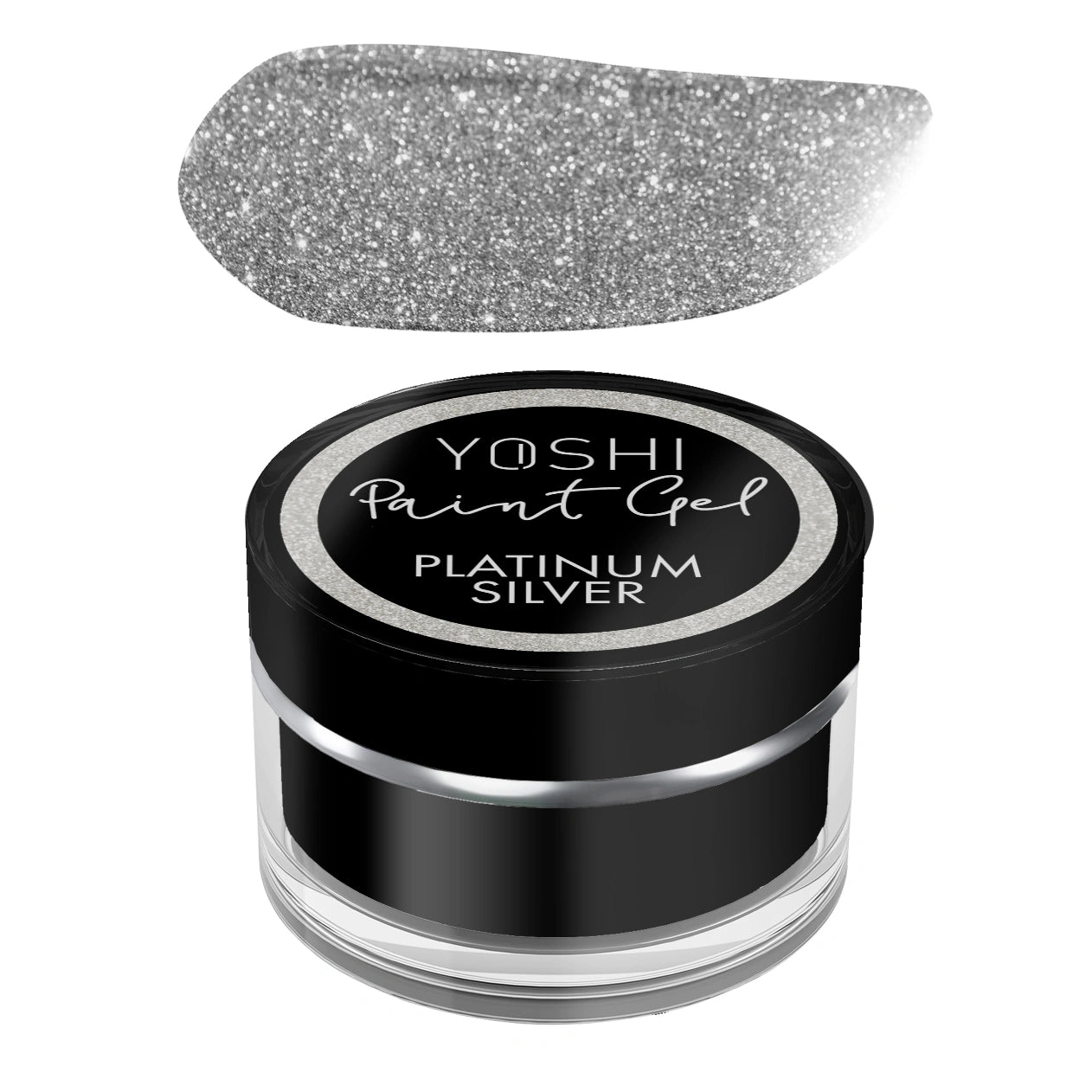 Yoshi Paint Gel UV LED Platinum Silver 5ml