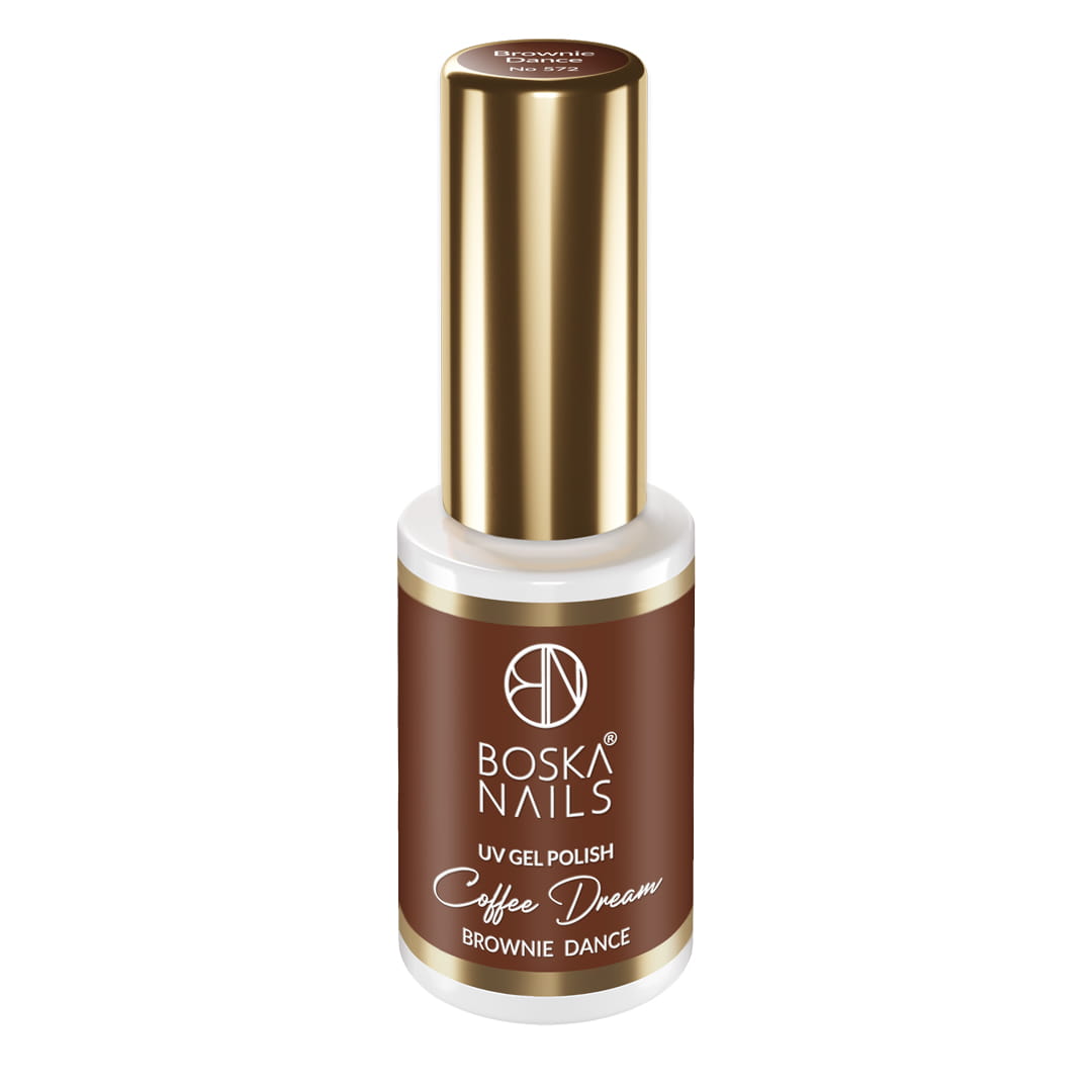 Boska Nails Lakier Hybrydowy Coffee Dream Brownie Dance No 572 6ml