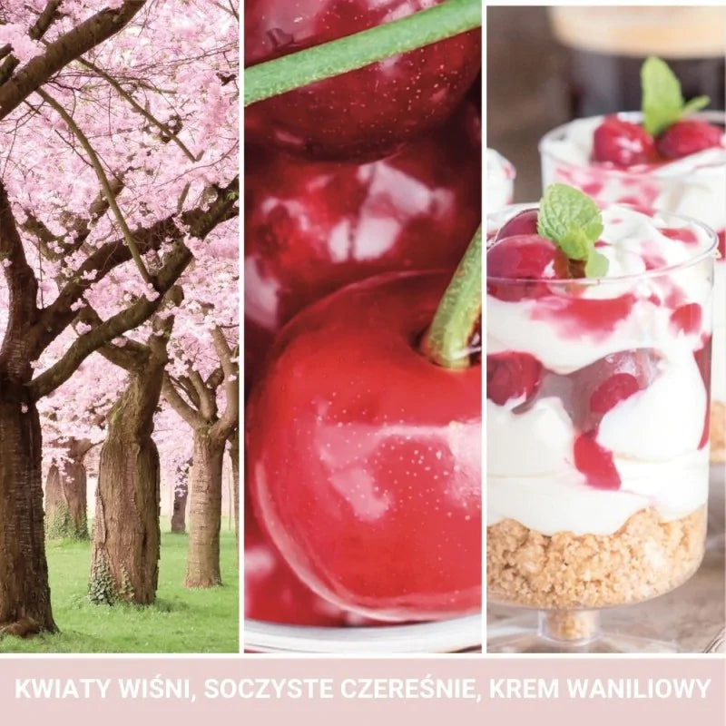 Yankee Candle Signature Świeca Zapachowa Duża Pink Cherry & Vanilla