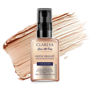Claresa Care All Day Shine Bright Face & Body Liquid Highlighter Rozświetlacz W Płynie Do Twarzy I Ciała 50 Ml