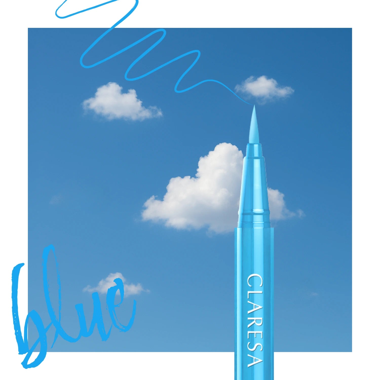 Claresa Pastel Eyeliner Pen Pastelowy Eyeliner W Pisaku 01 Blue 0,6g