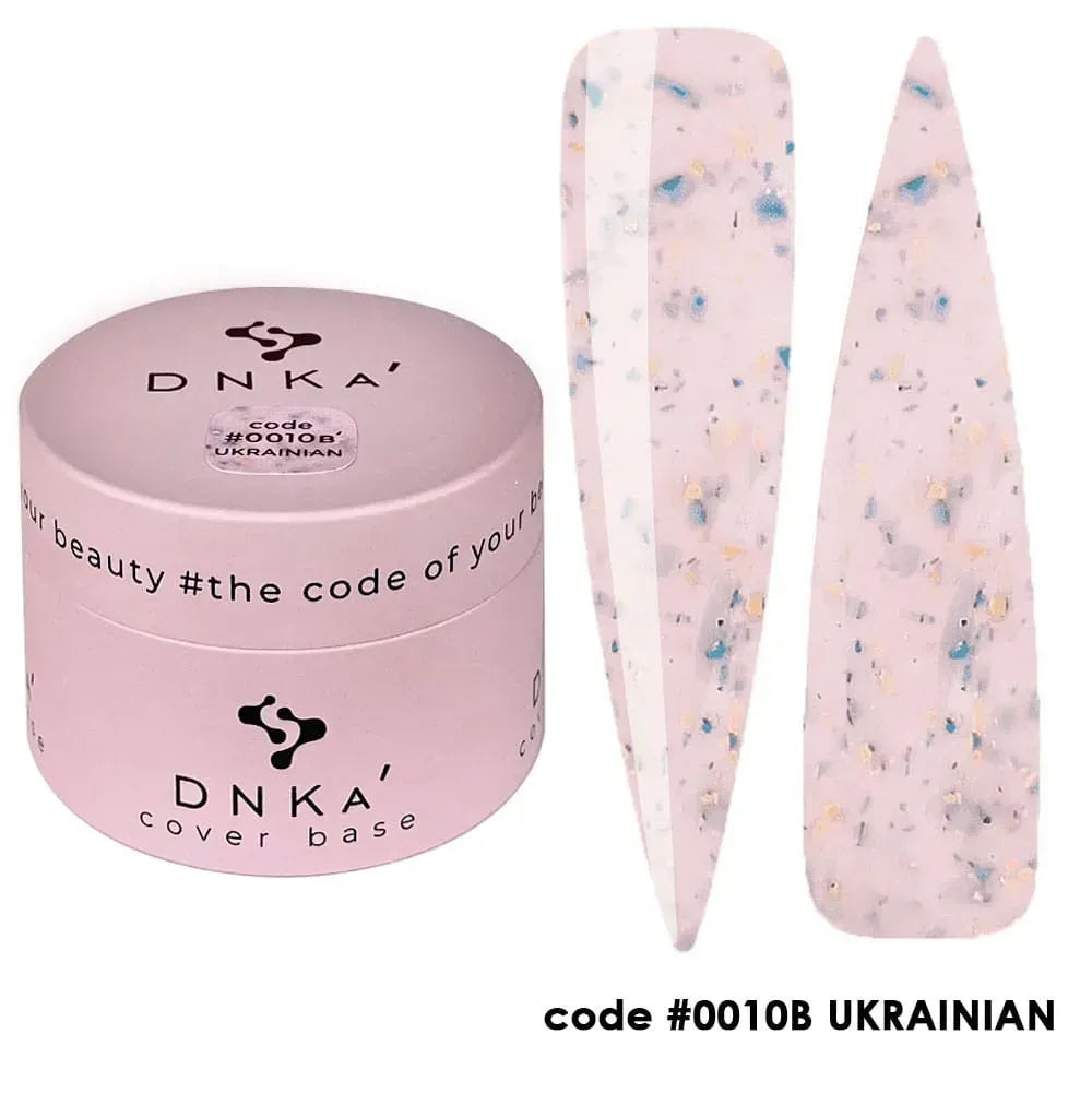 DNKa Rubber Base French Cover #0010B' Ukrainian 30ml