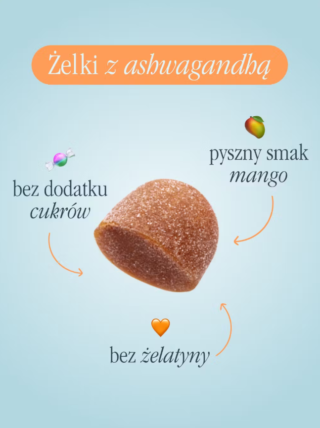 Health Labs Care Ashwame Gummies Ashwagandha W Żelkach Wspierająca Odporność Na Stres 60 Żelek