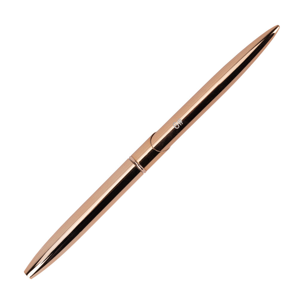 Pędzelek Do Żelu Kwadratowy Rose Gold Nr 6