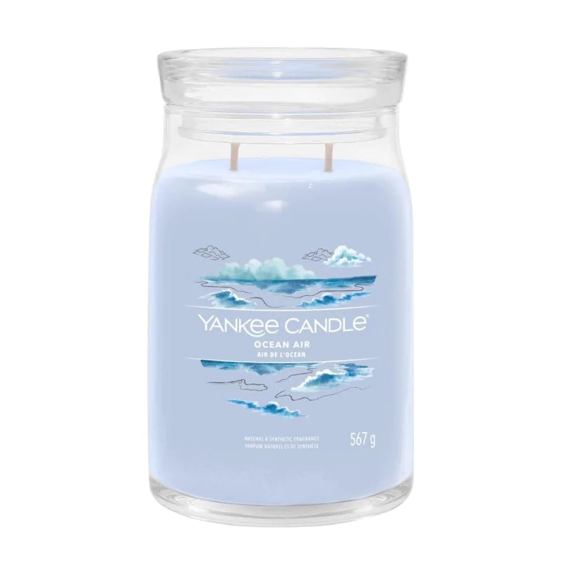 Yankee Candle Signature Świeca Zapachowa Duża Ocean Air
