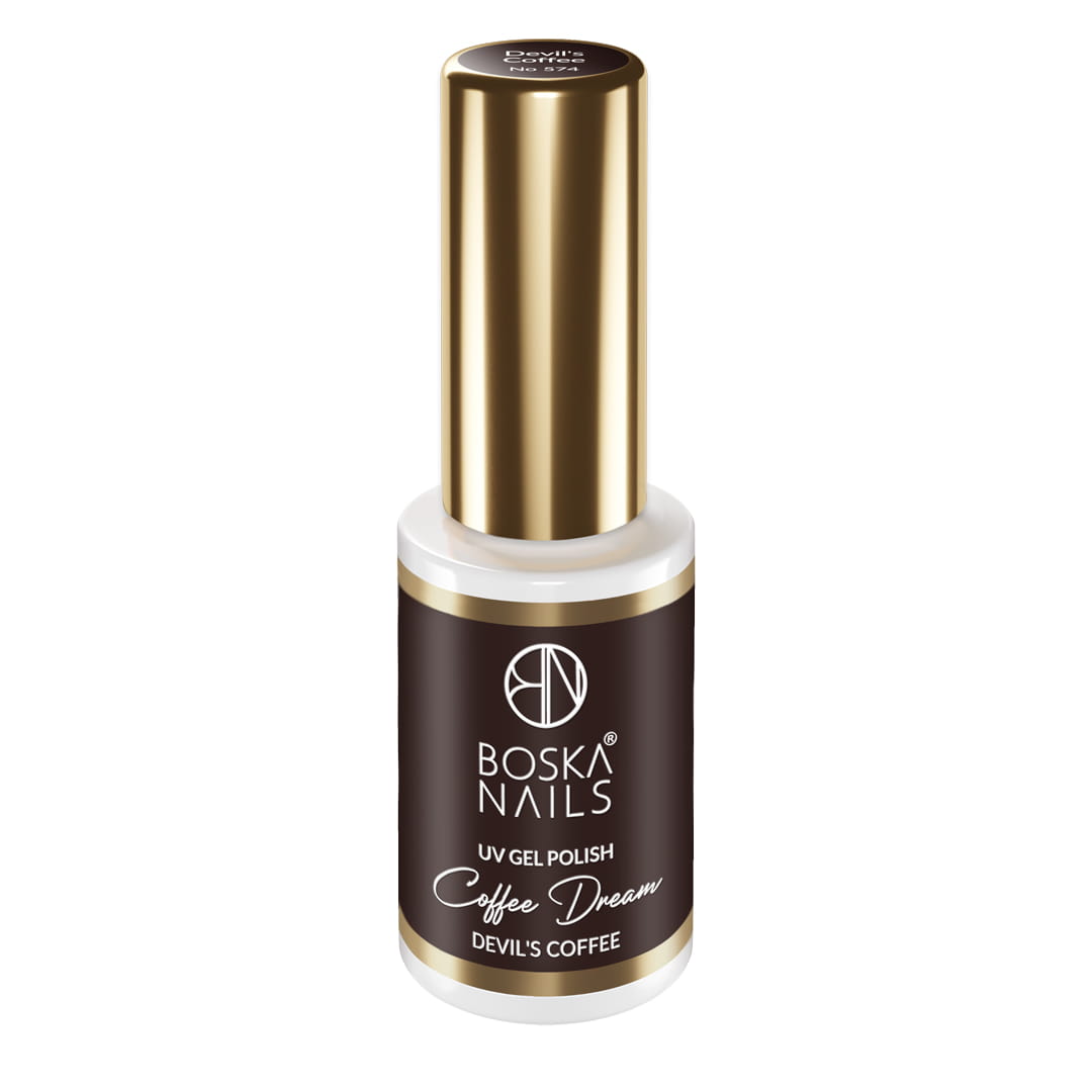 Boska Nails Lakier Hybrydowy Coffee Dream Devil's Coffee No 574 6ml