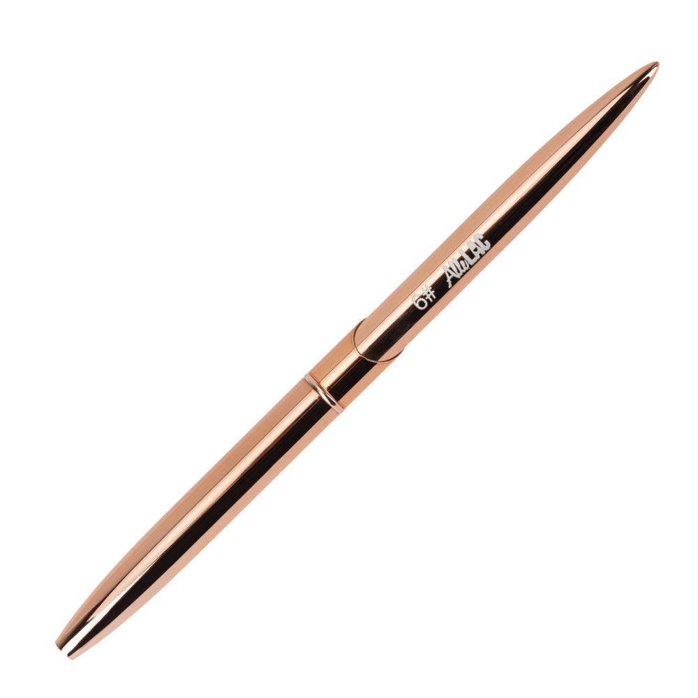 Allelac Pędzelek Do Żelu Owalny Rose Gold Nr 6